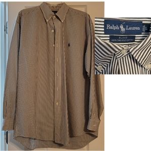 Men's Ralph Lauren Button Down Dress Shirt